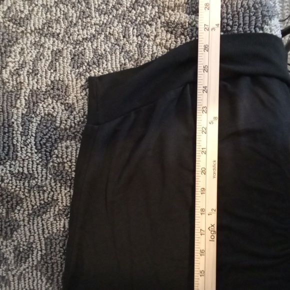 Universal Standard Black Jersey Black Top Slinky Long Sleeve Womens 3Xs - Picture 9 of 10